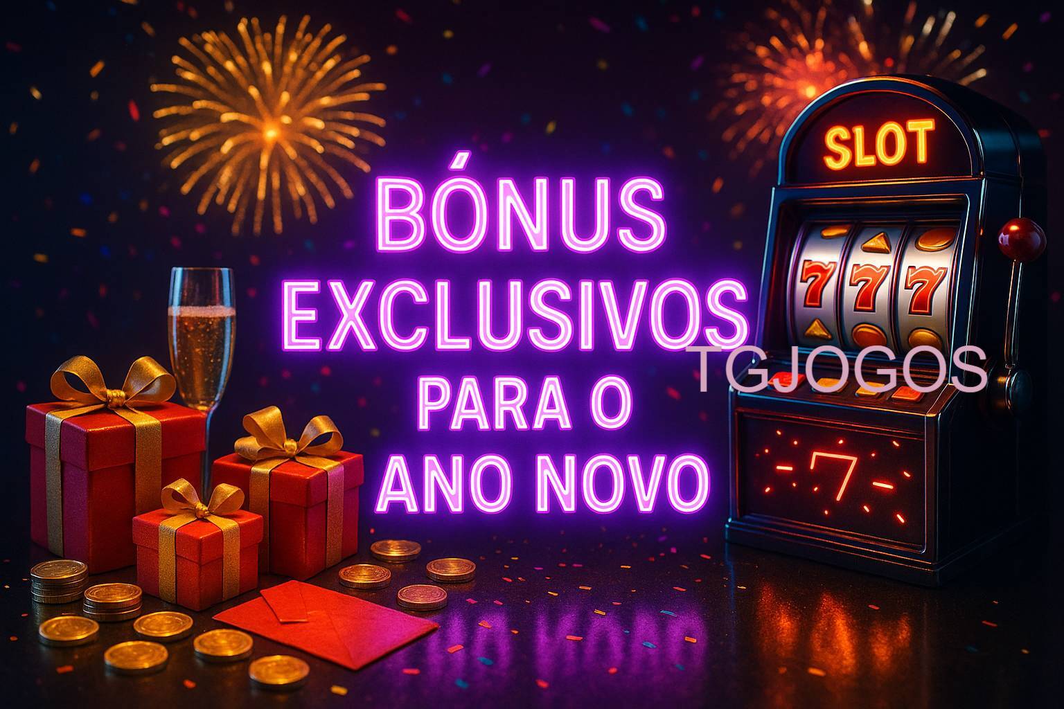 Promoções de Ano Novo no TGJOGOS